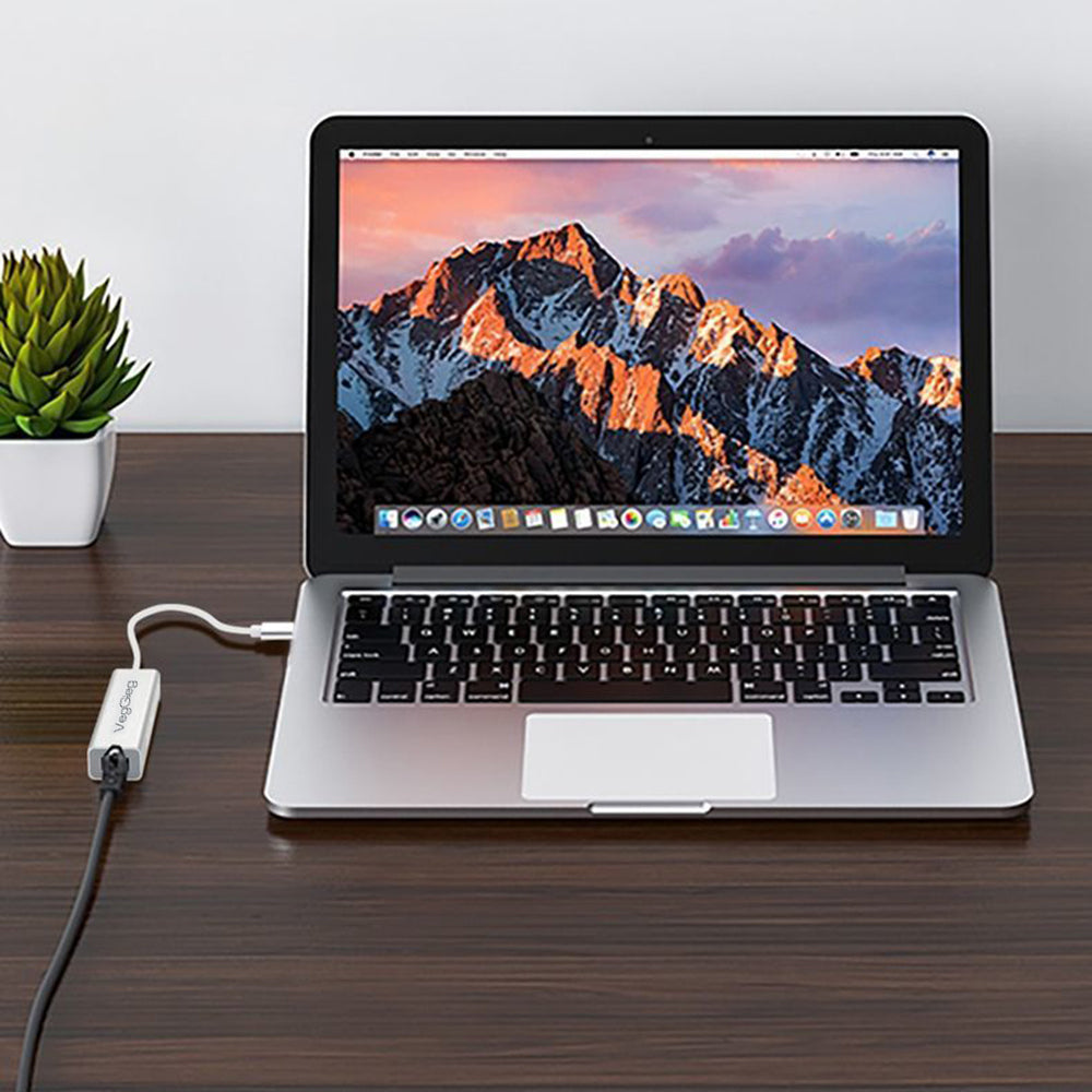 VEGGIEG U3J-3C Type-C Docking Station 3.0 RJ45 Gigabit USB-C Hub Adapter with 3 USB Ports Alloy Version VEGGIEG U3J-3C Type-C Docking Station 3.0 RJ45 Gigabit USB-C Hub Adapter with 3 USB Ports Alloy Version